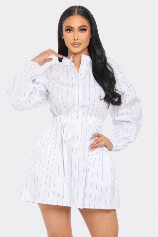 Poplin Shirt Dress